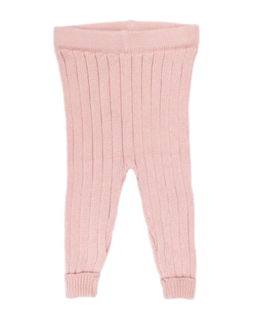 Knitted Leggings - Pink