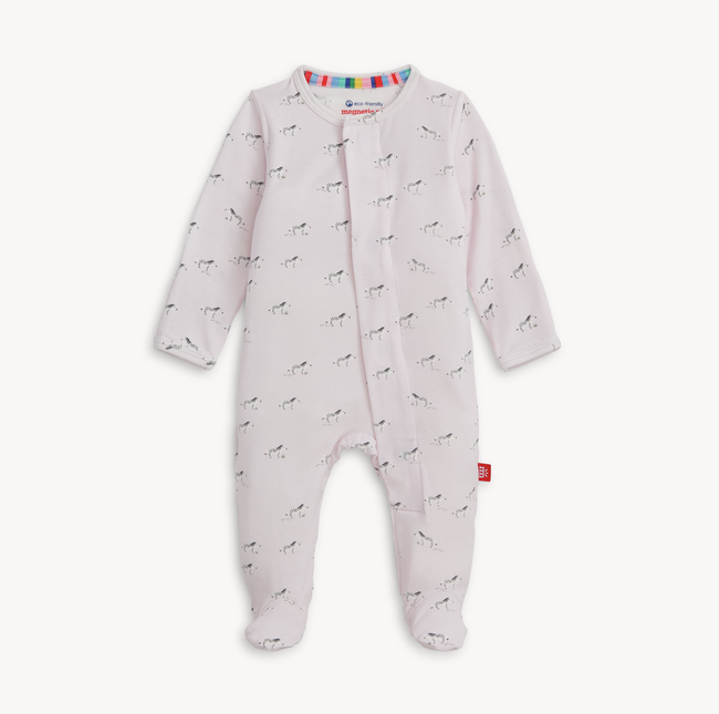 Pink Savannah Plains Modal Footie