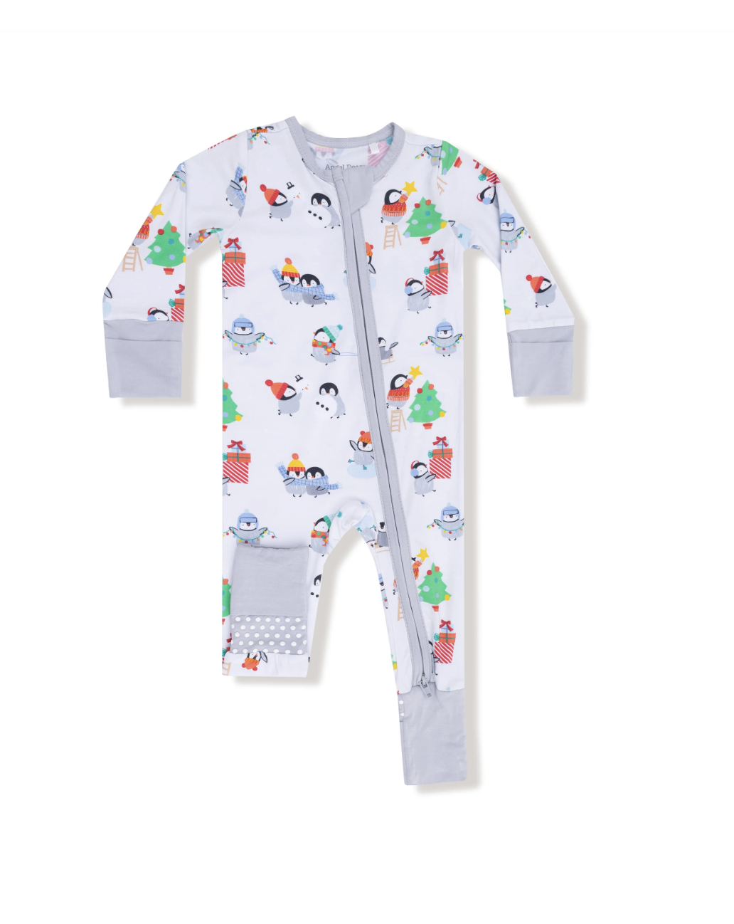 Unisex Holiday 2-Way Zipper Romper