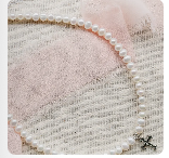Girls Sterling Silver Pearl Cross Necklace