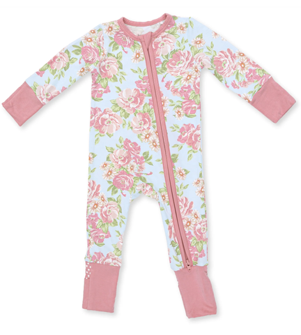 Floral Deer - Convertible Romper