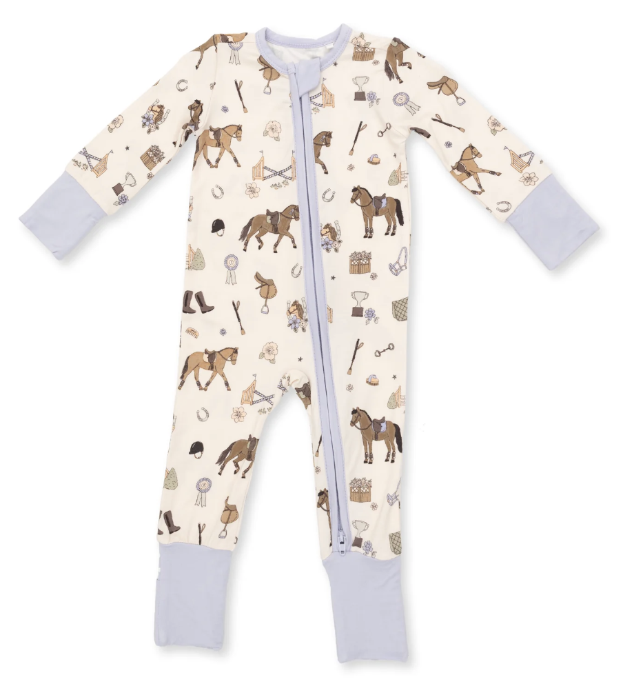 Convertible Romper-Pretty Equestrian