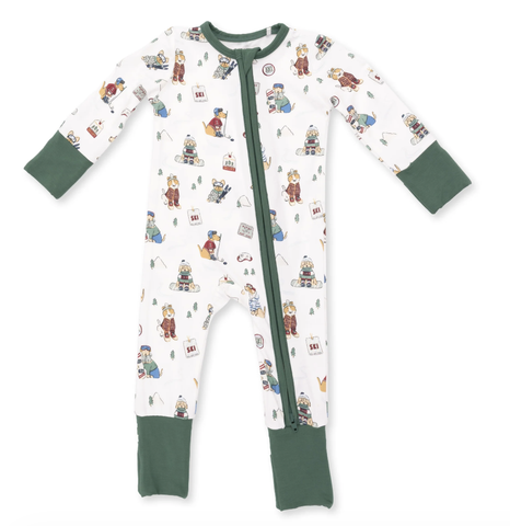 Boy's Zipper Footie