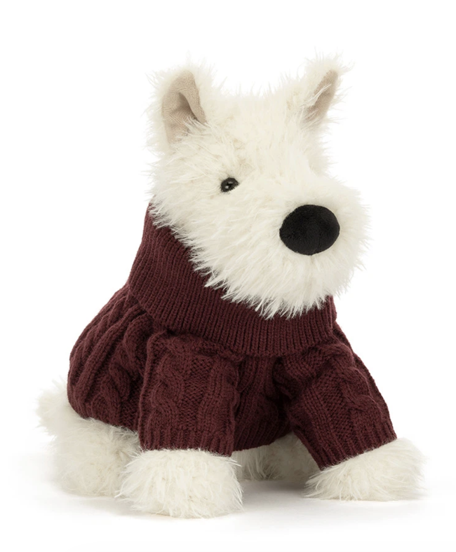 Munro Scottie Dog - Winter Jumper