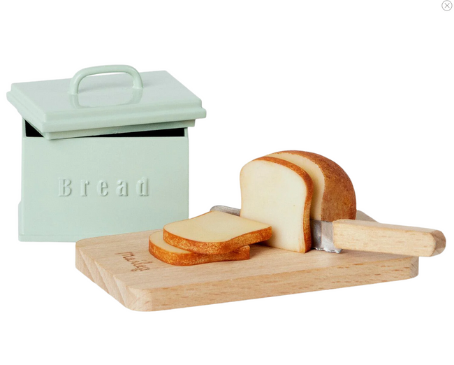 Bread Box with Utensils