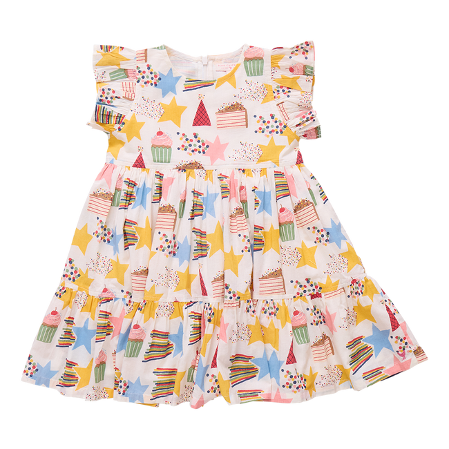 Girl's Jennifer Dress - Birthday Star