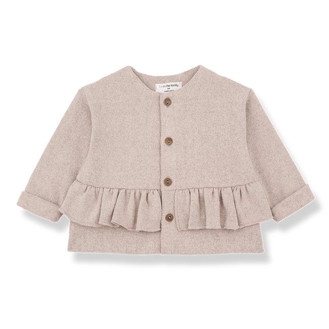 Vanessa Girl's Jacket - Nude