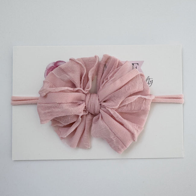 Skinny Ruffled Headband