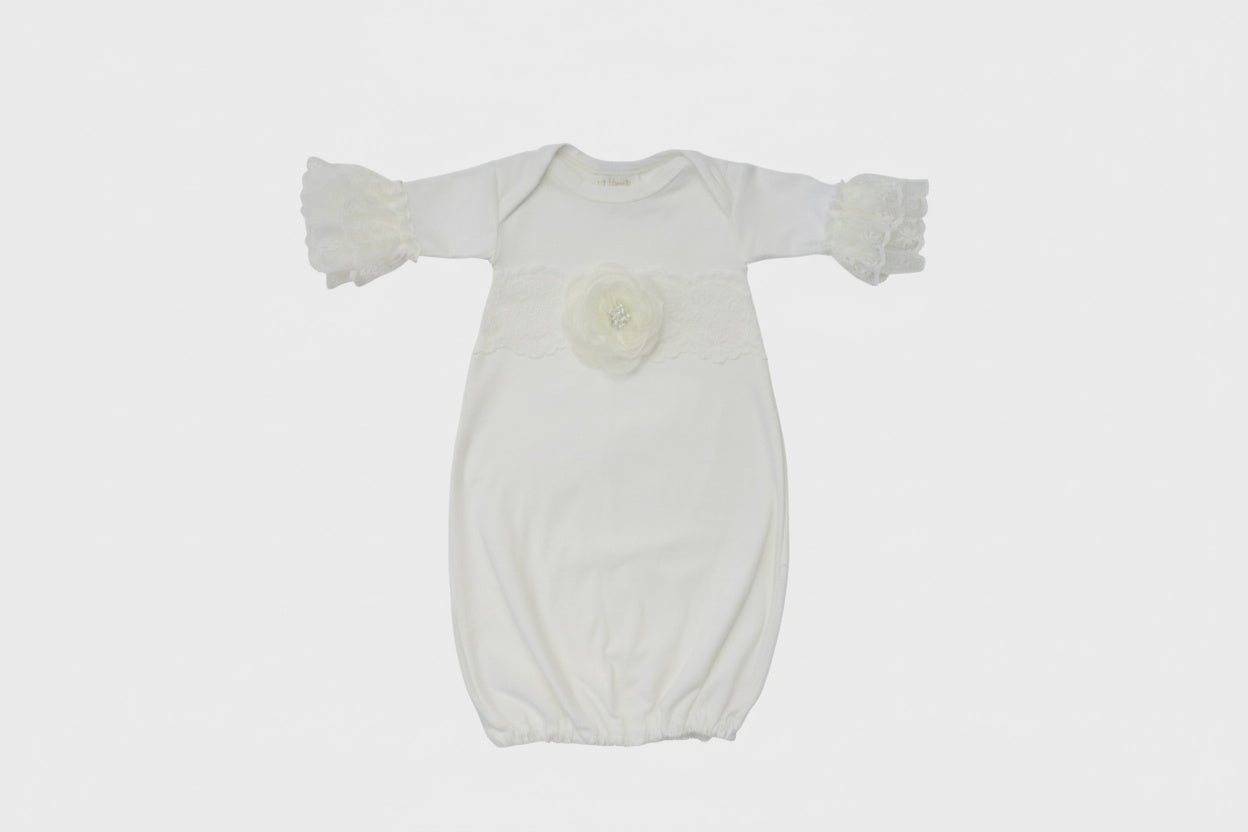 Innocence Baby Gown / 0-3M