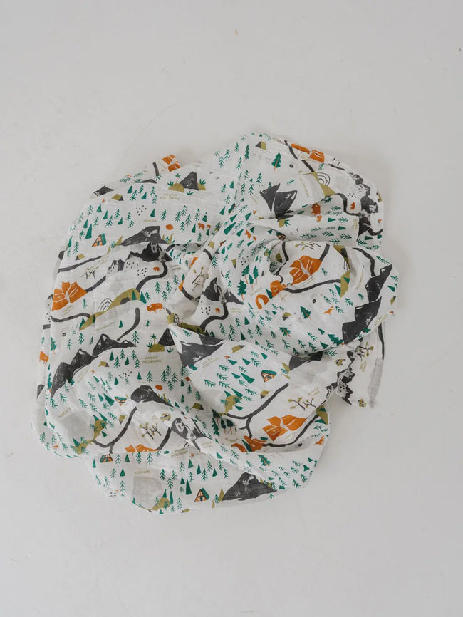 National Parks Swaddle - Mini Pattern 47" x 47"