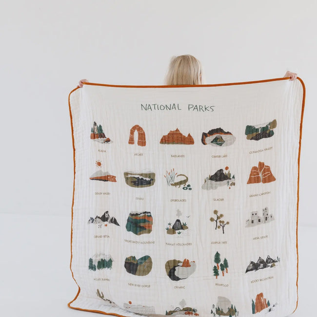 National Parks Grid Quilt