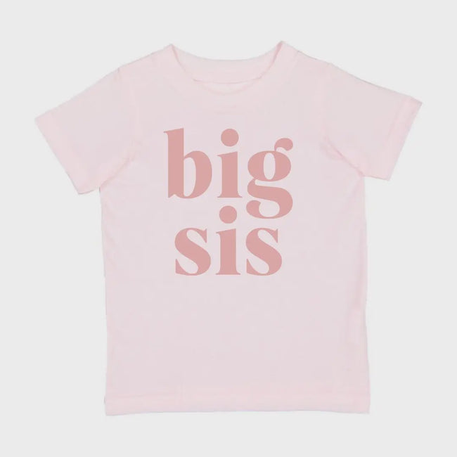 Pink Big Sis Tee