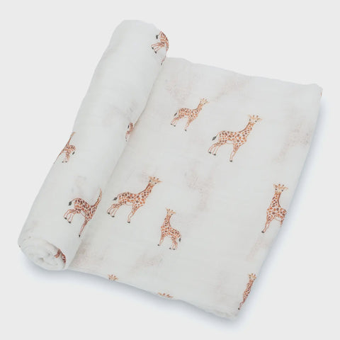 Muslin Swaddle Blanket- Doggone Cute