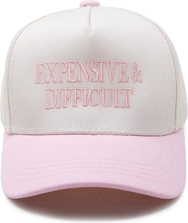 Baseball Hat: Expensive & Difficult