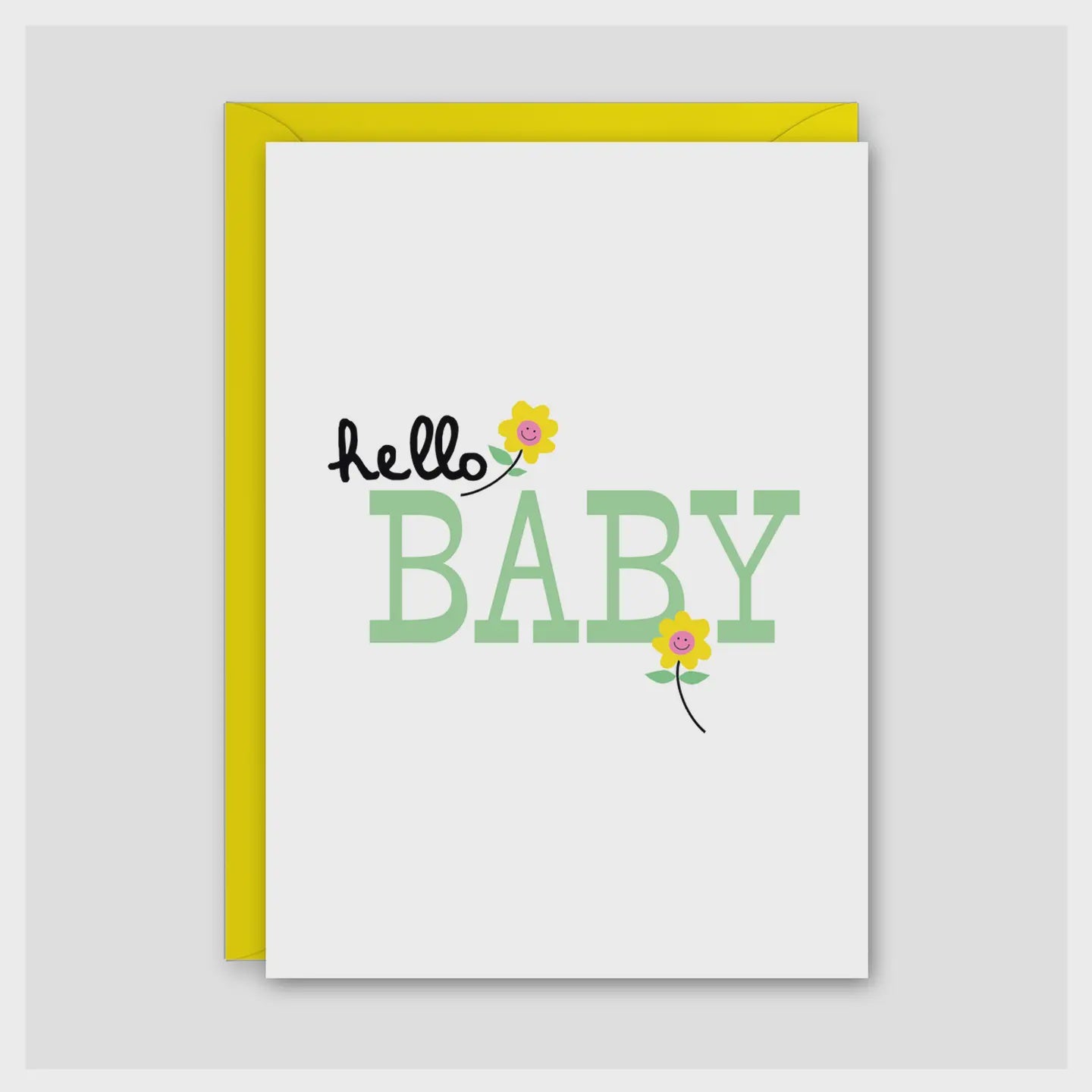 Baby Card - Greeting Inside