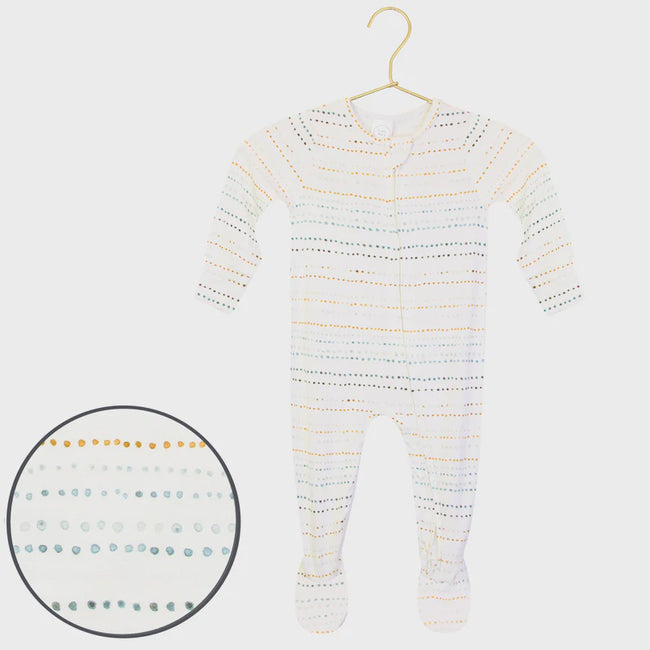 Boy's Zipper Footie