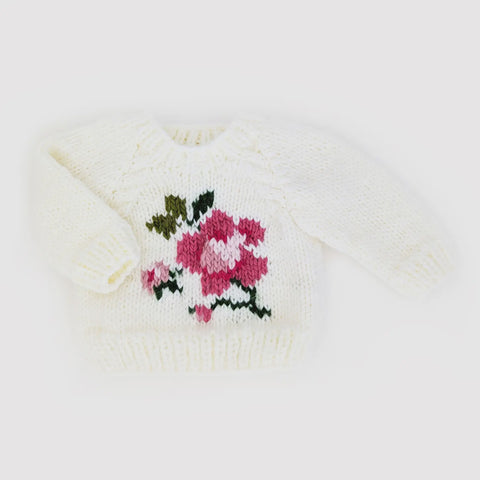 Snow Bunny Crew Neck Sweater