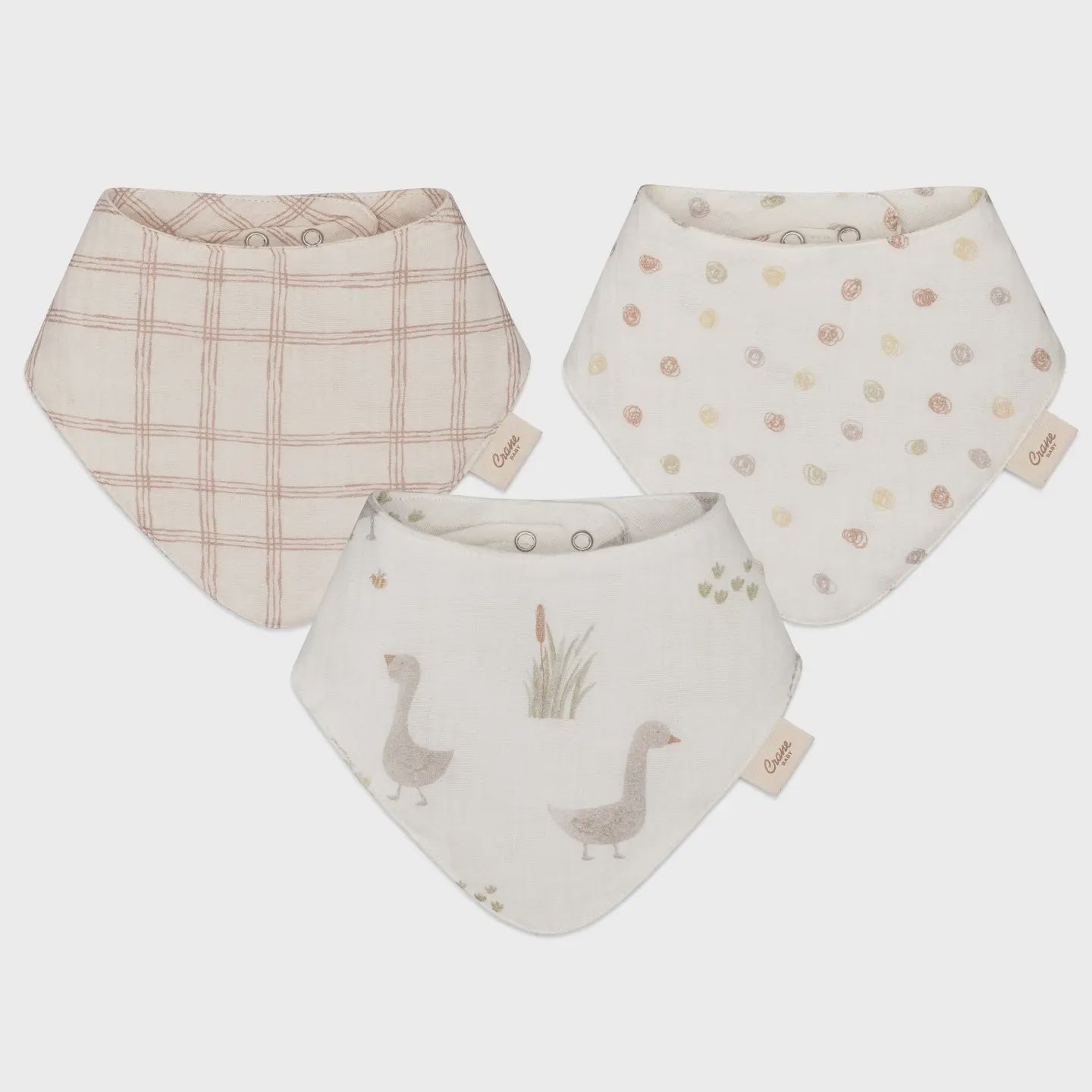 Muslin Bib 3 Pack