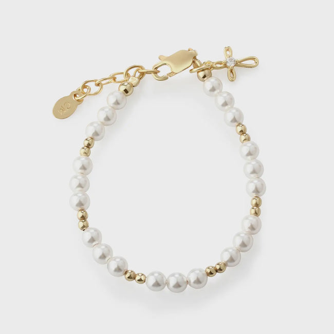 Mae Baby Cross Bracelet