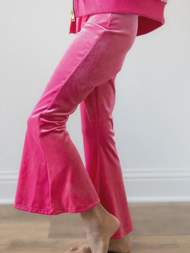 Magenta Velvet Bells