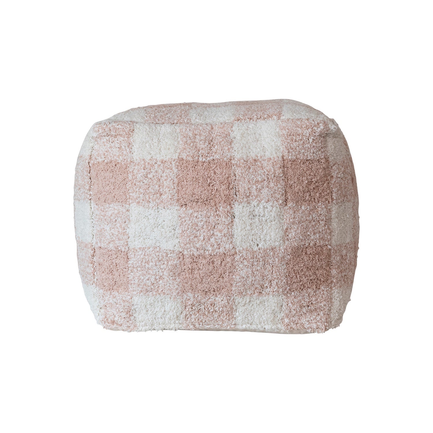Cotton Tufted Pouf