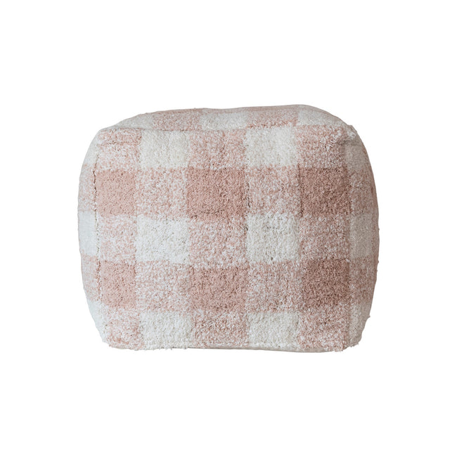 Cotton Tufted Pouf