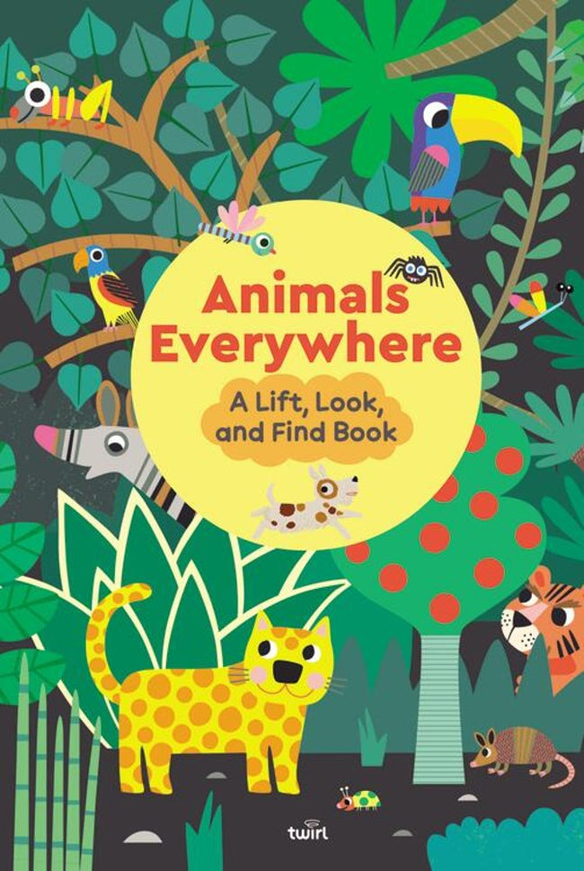 Animals Everywhere: A Lift, Look and Find Book