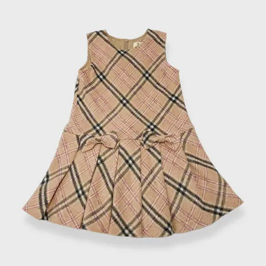 Plaid Wooly Dress