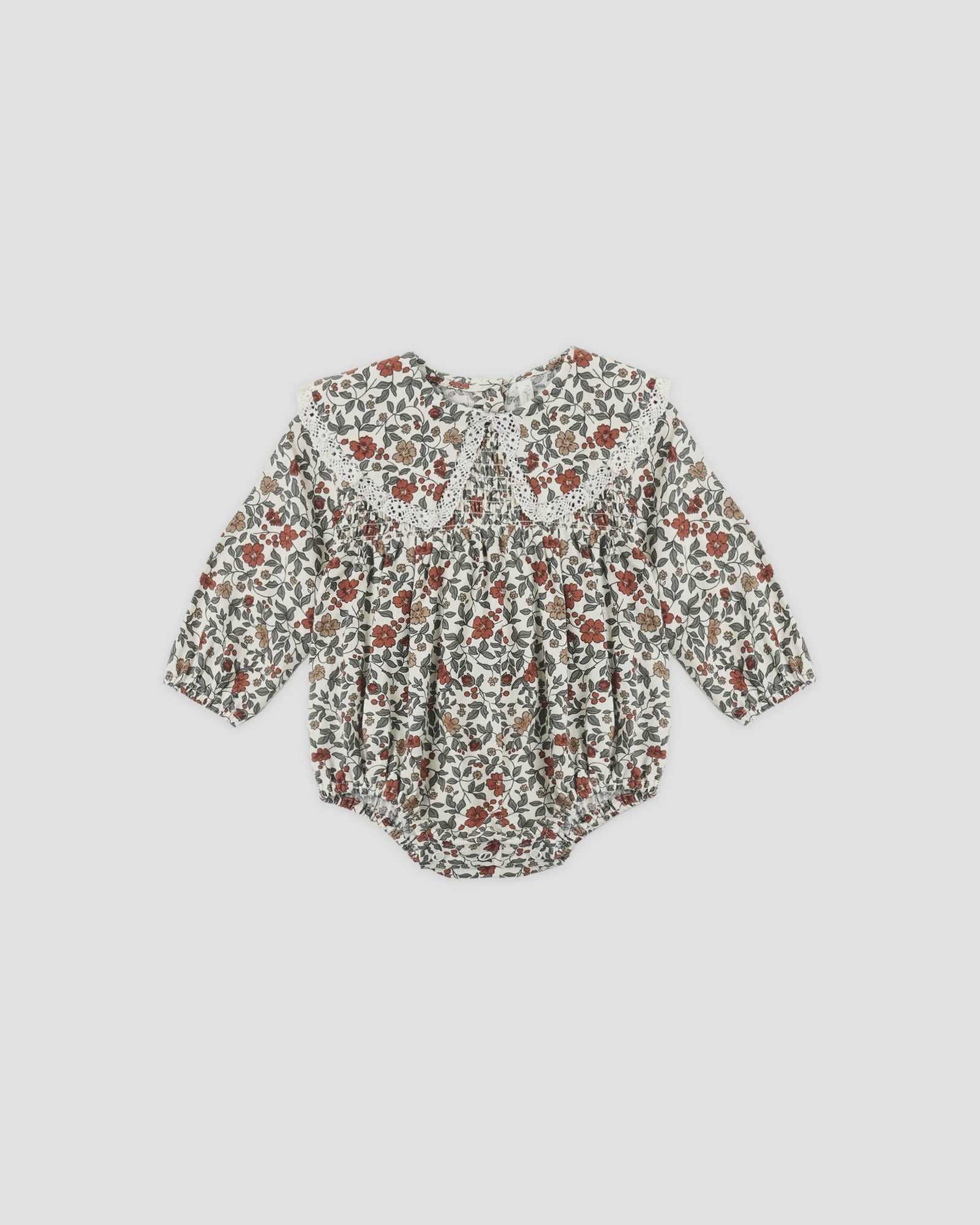 Fern Romper- Holiday Floral