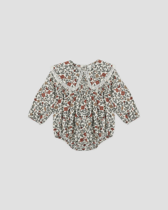 Fern Romper- Holiday Floral