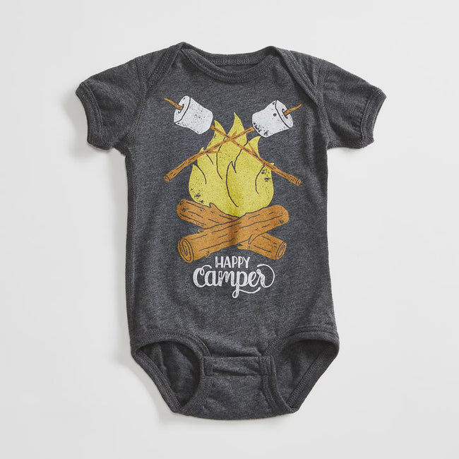 Happy Camper Vintage Onesie