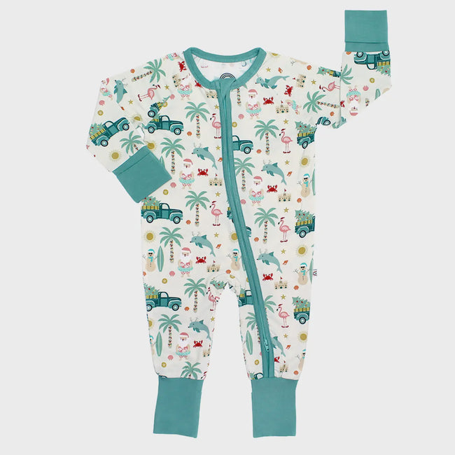 Coastal Christmas Bamboo Convertible PJ's