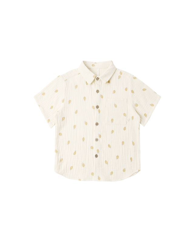 Collared Shirt- Pineapple