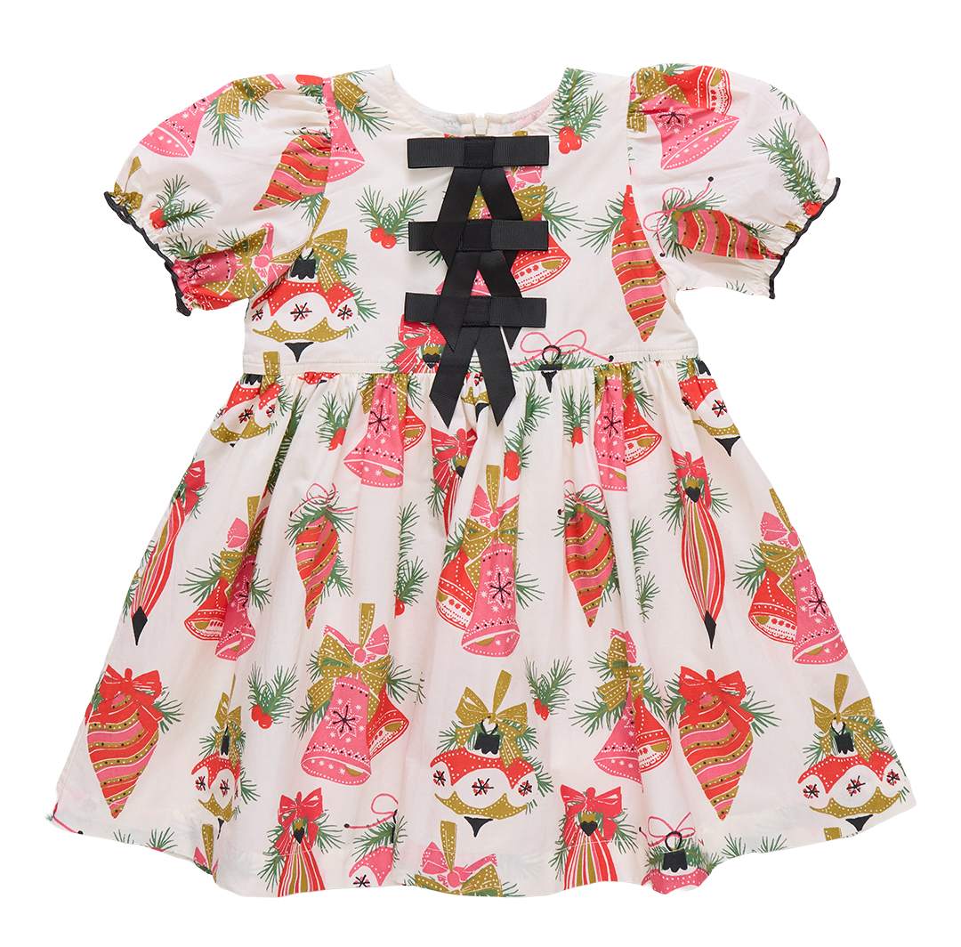 Girls Hermione Dress - Holly Bells