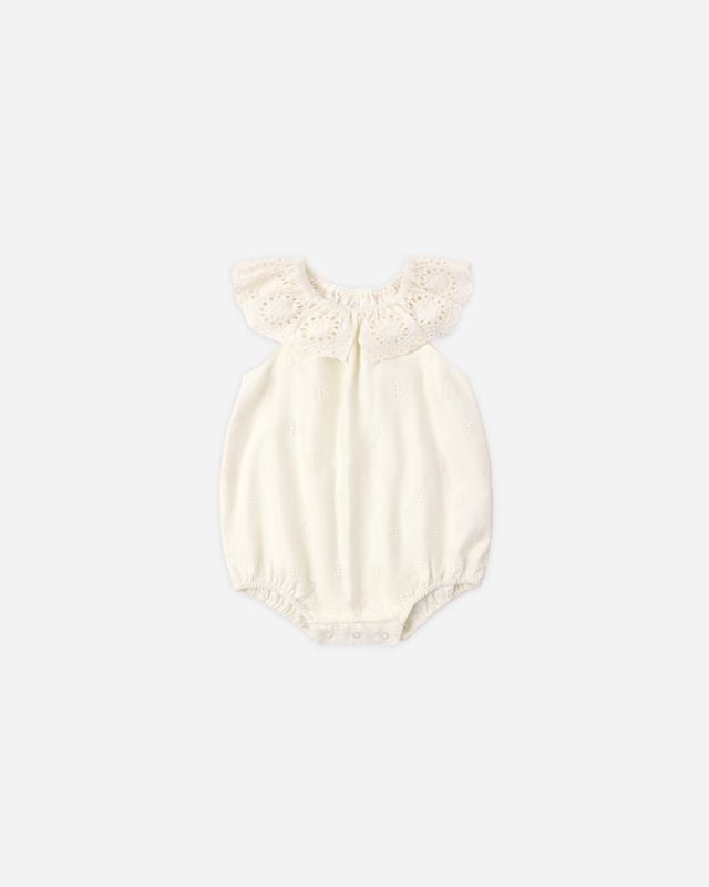 Myla Romper- Ivory