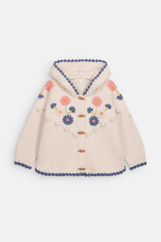 Saralou Dress- Cream Carnation