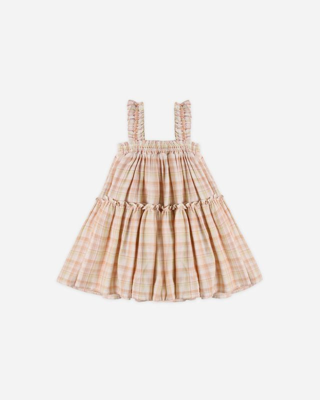 Cicily Dress- Summer Plaid