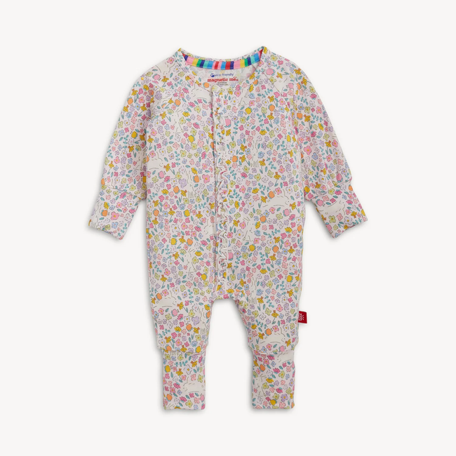 Bunny Blossom Ruffle Convertible Coverall