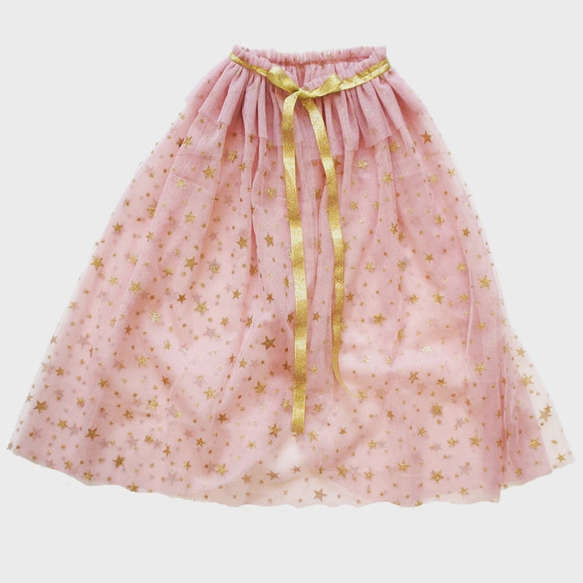 Tulle Star Cape Blush - 3-10Y
