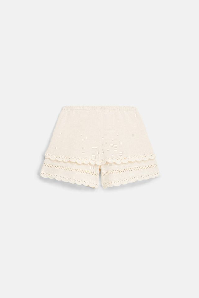 Mekylana Shorts- Cream