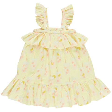 Baby Girls Elsie Bubble - Pink Lemonade
