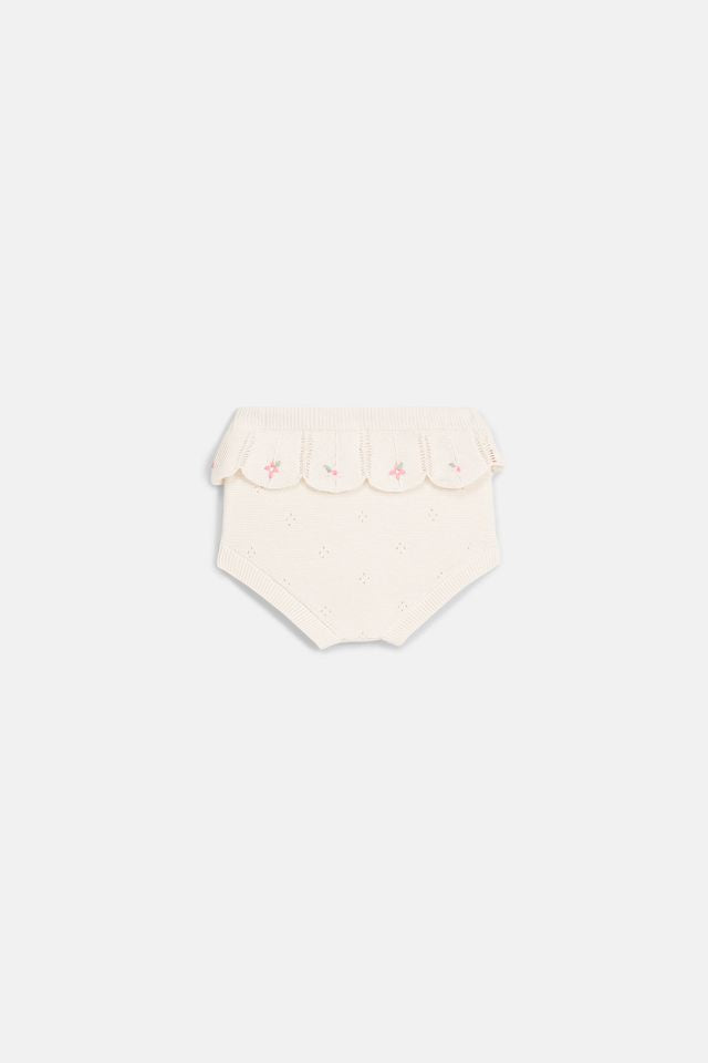 Mylia Knit Bloomers- Cream