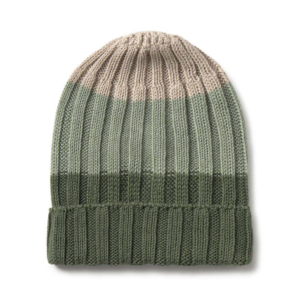 Knit Stripe Rib Hat