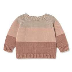 Calvin Stripe Knit Set- Bloom