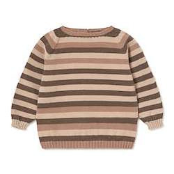 Knit Striped Set