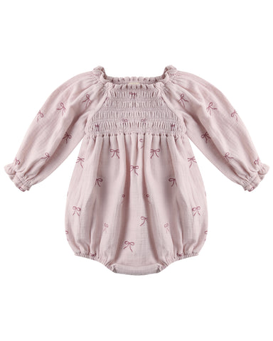 'BIG SIS' PINK EYELASH MILLIE LS TEE