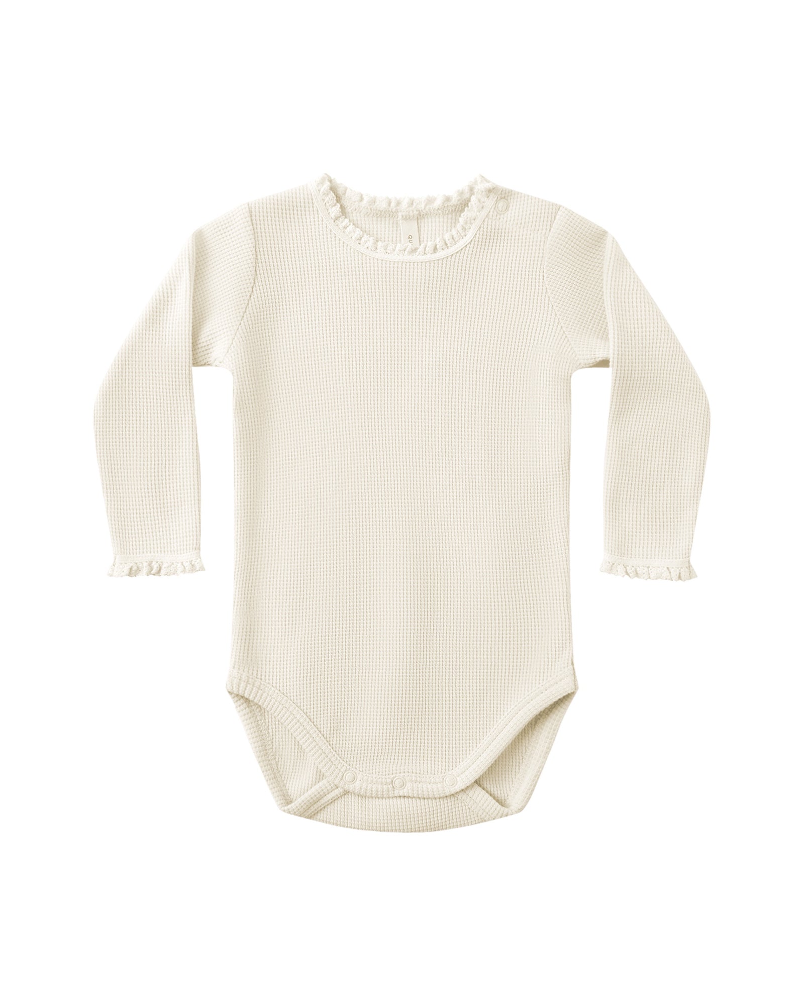 Waffle Long Sleeve Bodysuit w Skirted Bloomer Set