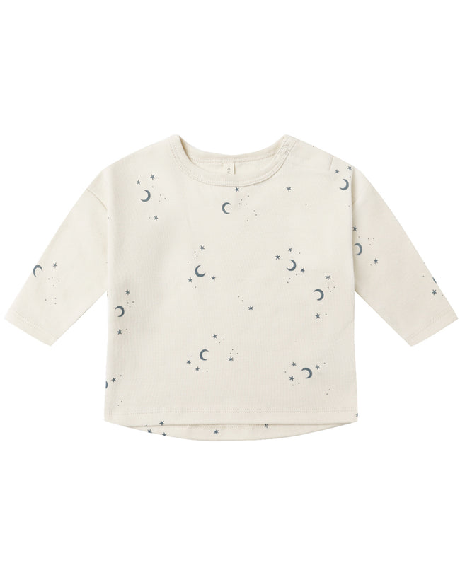 Baby Moon Tee w Overall Set