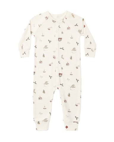 Raglan Jumpsuit- Santa