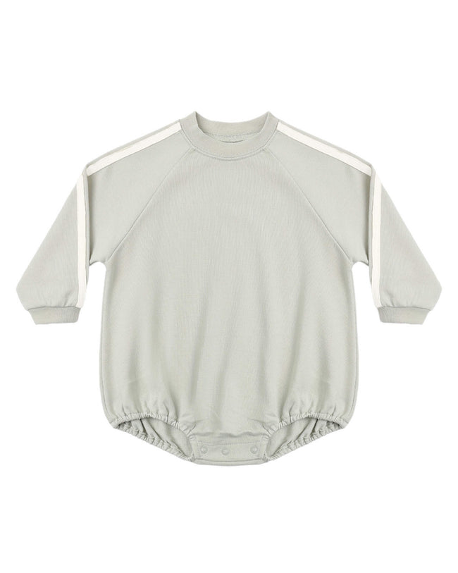 Crew Neck Romper- Sage